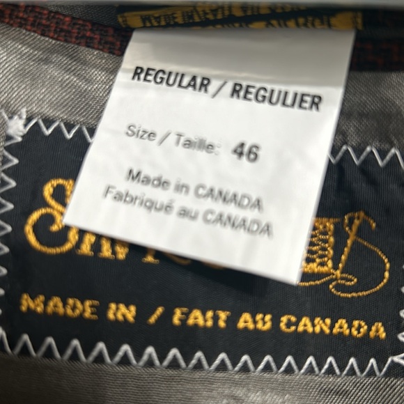 Men’s burgundy blazer - Picture 4 of 4